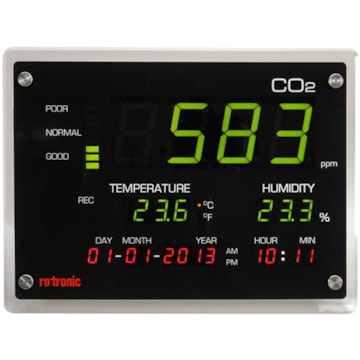 Rotronic Carbon Dioxide (CO2) Detectors Supplier in USA, Mexico, Brazil, Argentina, Chile, Peru, and Colombia