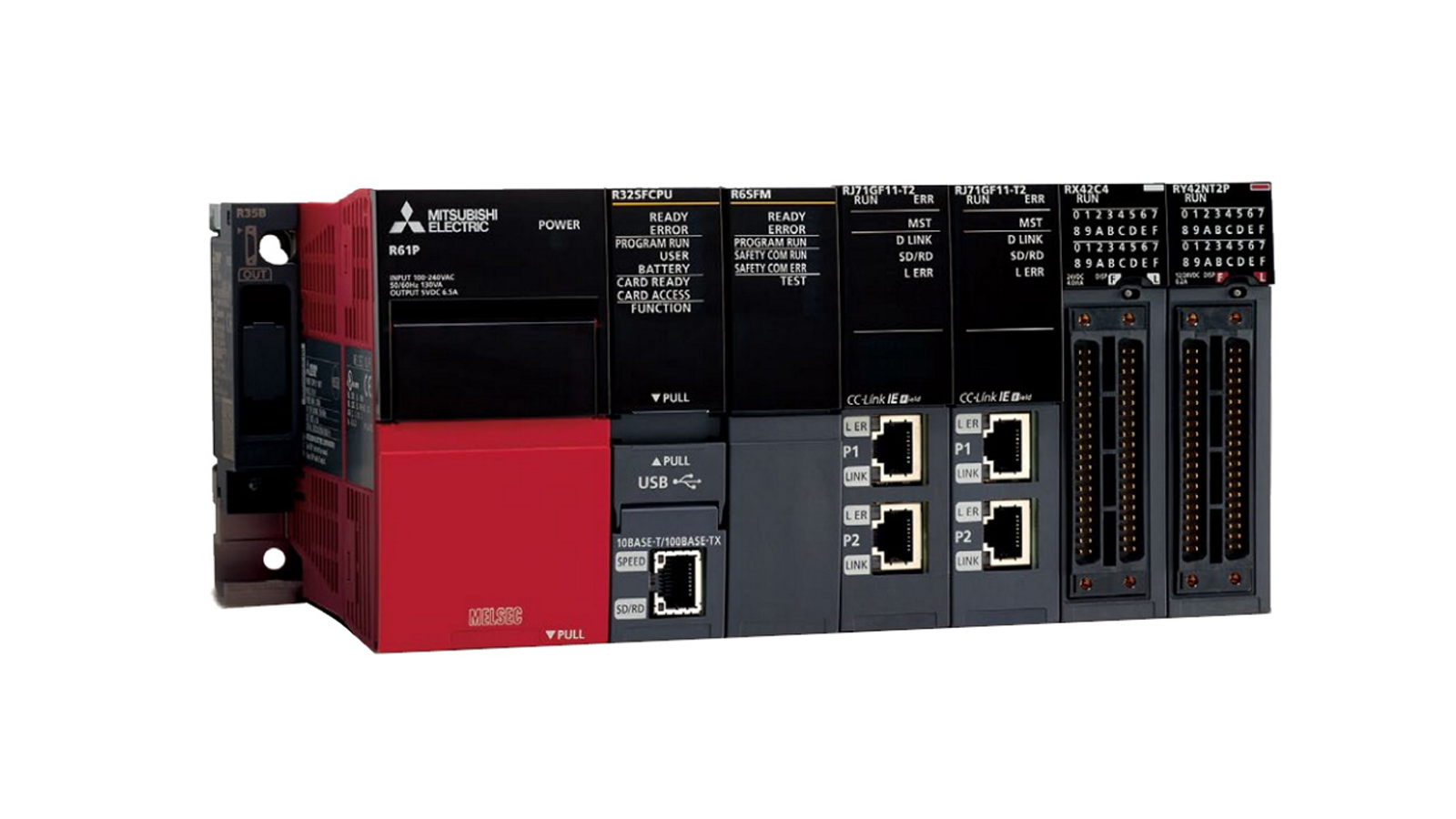 Mitsubishi MELSEC iQ-R Series Supplier in USA, Mexico, Brazil, Argentina, Chile, Peru, and Colombia.
