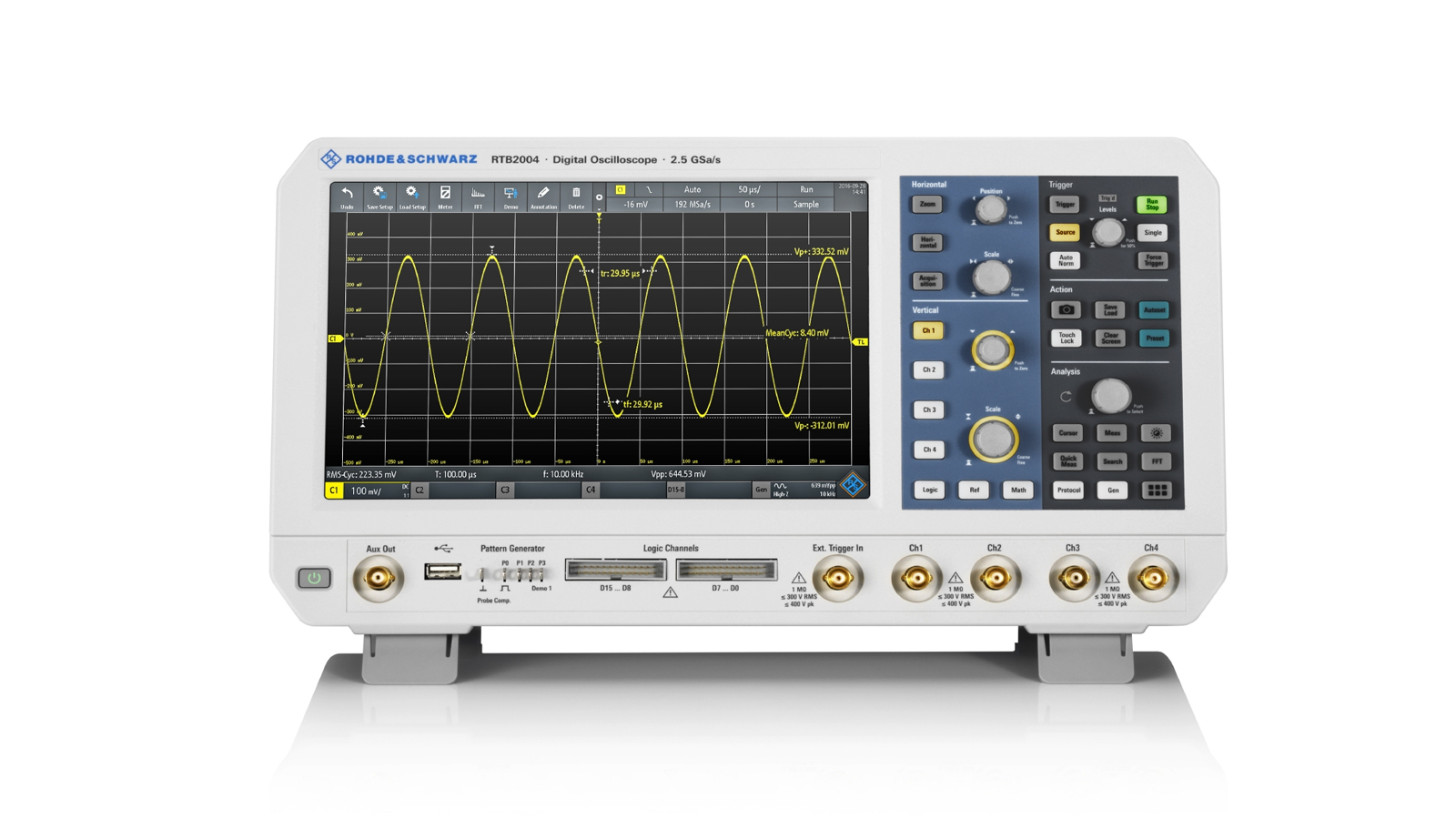 R&S RTB2000 Oscilloscope Supplier in USA, Mexico, Brazil, Argentina, Chile, Peru, and Colombia